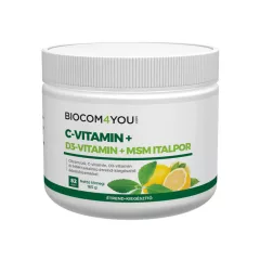 Biocom Vitamina C + D3 + MSM instant