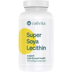  CaliVita Super Soya Lecithin (100 capsule) (100 capsule gelatinoase)Lecitină din soiaÎnapoi