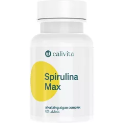   Calivita Spirulina Max (60 tablete)Produs de Alcalinizare cu alge