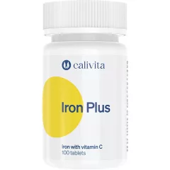 CaliVita Iron Plus (100 tablete)Fier cu Vitamina C