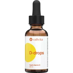 Calivita ﻿D-drops (30 ml)Vitamina D3 Lichidă