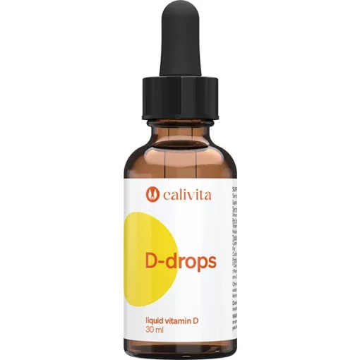 Calivita ﻿D-drops (30 ml)Vitamina D3 Lichidă